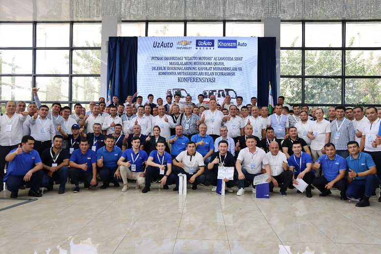 “UzAuto Motors” AJ Xorazm filialida sotuvdan keyingi xizmat ko‘rsatish jarayonlariga doir navbatdagi konferensiya bo‘lib o‘tdi