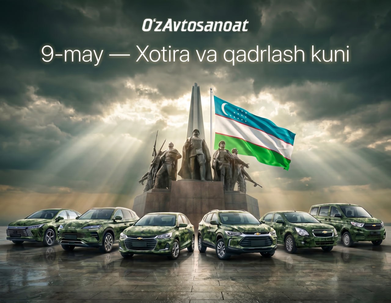 9-may — Xotira va Qadrlash kuni munosabati bilan barcha faxriylarimizni samimiy muborakbod etamiz
